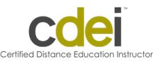 Certified Distance Education Instructor logo